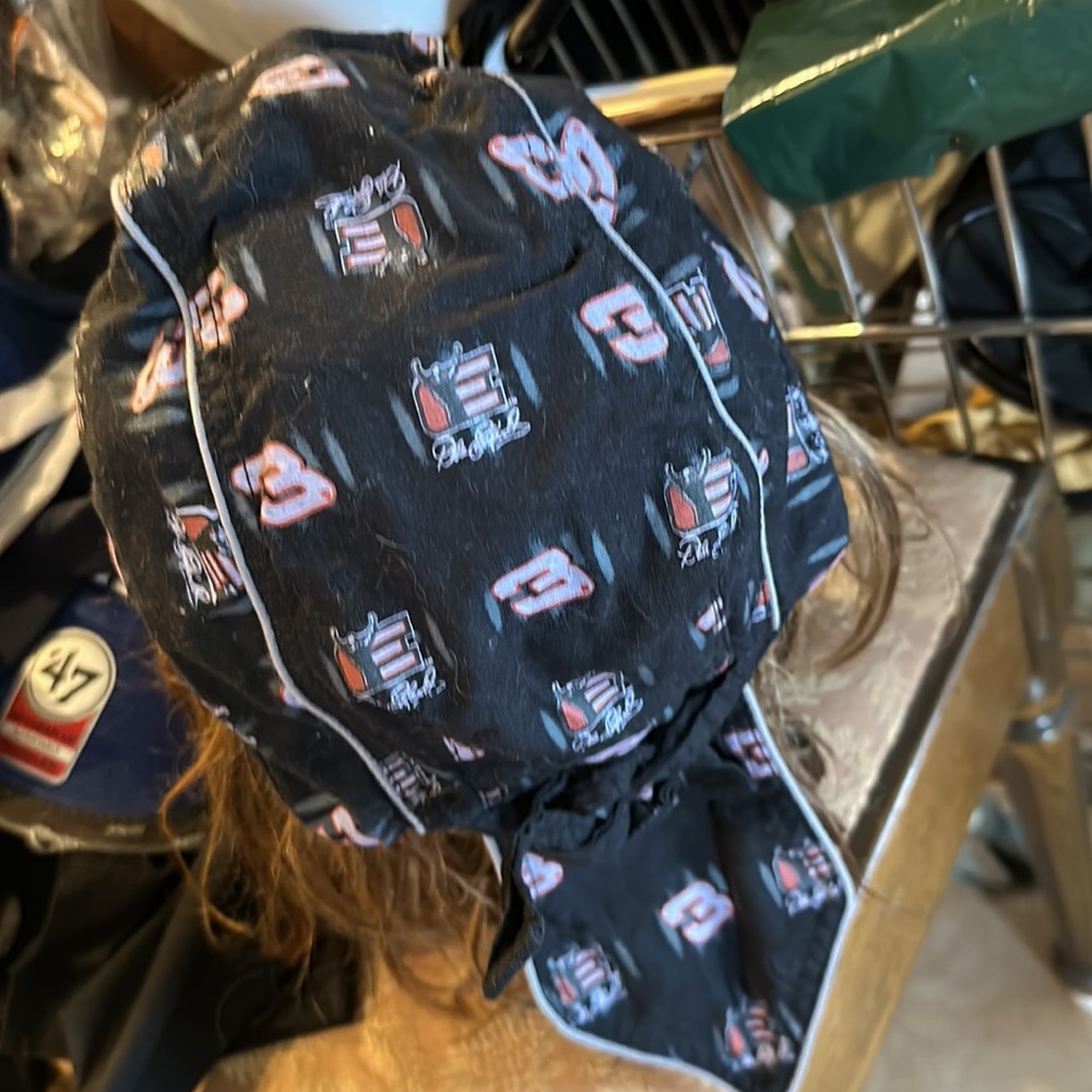 NASCAR #3 Motorcycle Do Rag - Picture 3 of 4